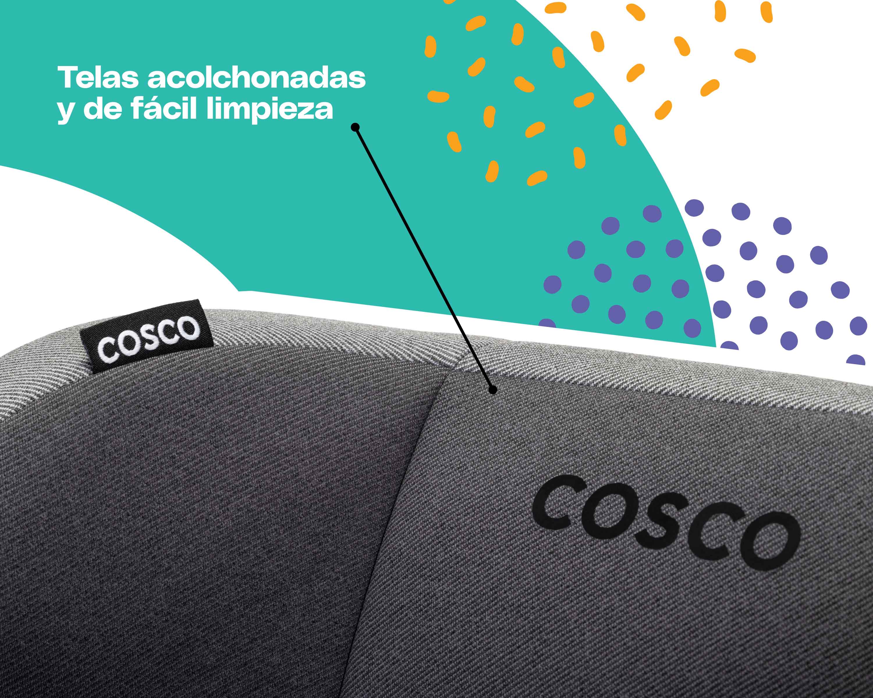 Foto 7 | Cosco Autoasiento Booster Turbo