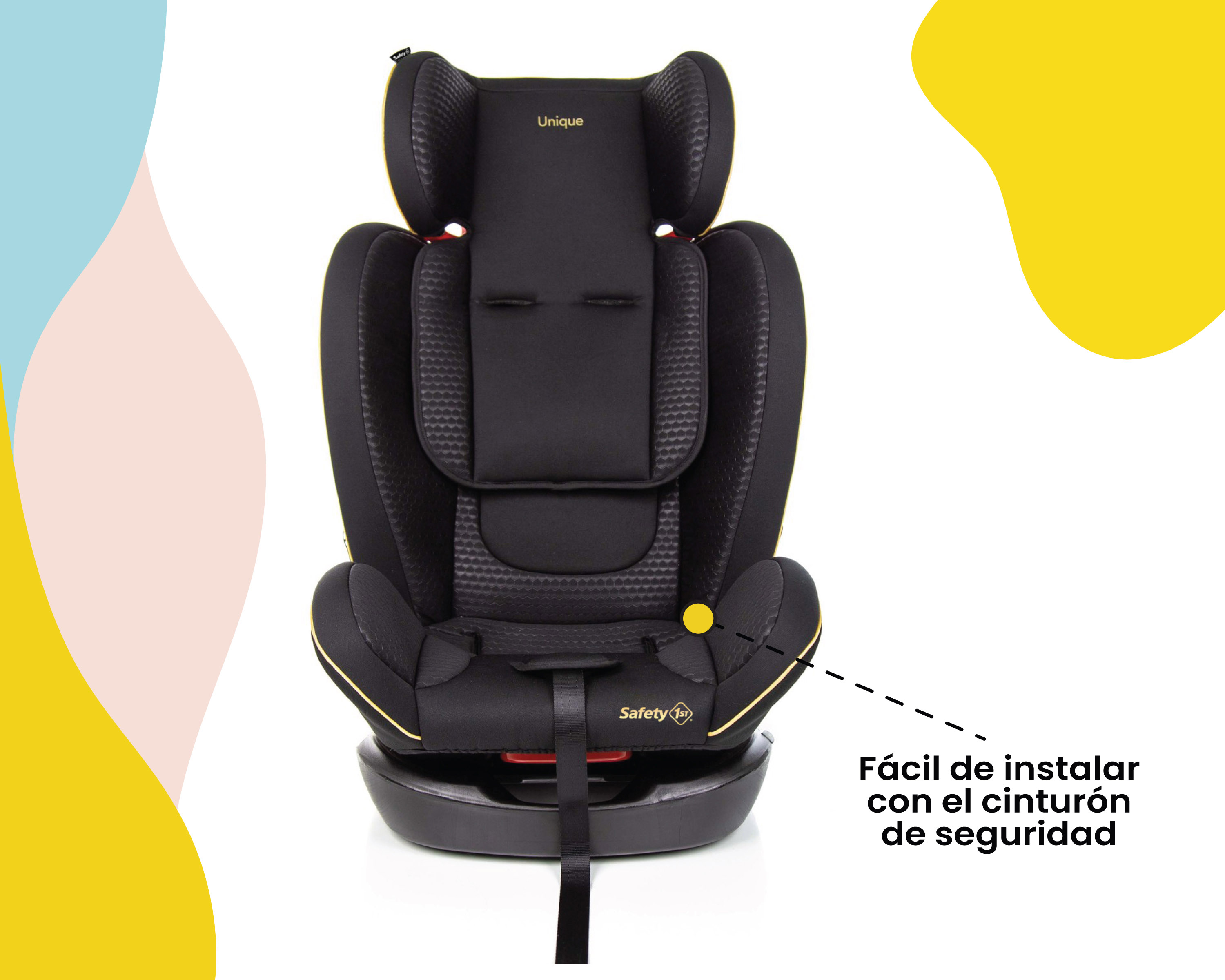 Foto 8 pulgar | Safety 1st Autoasiento Convertible Unique Comfort Gold
