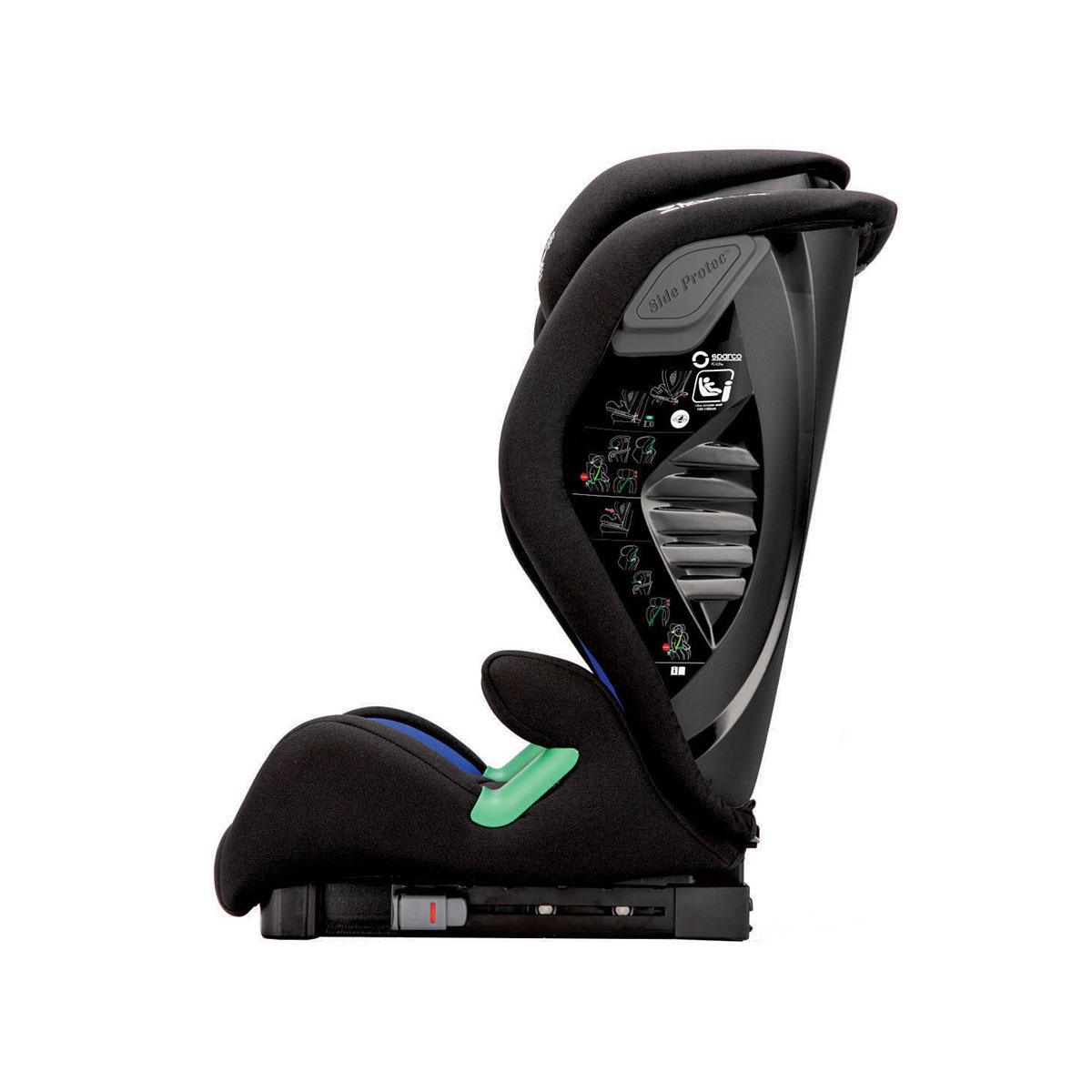 Foto 3 | Autoasiento Sparco Sk2000i Booster Niño Seguridad Isofix