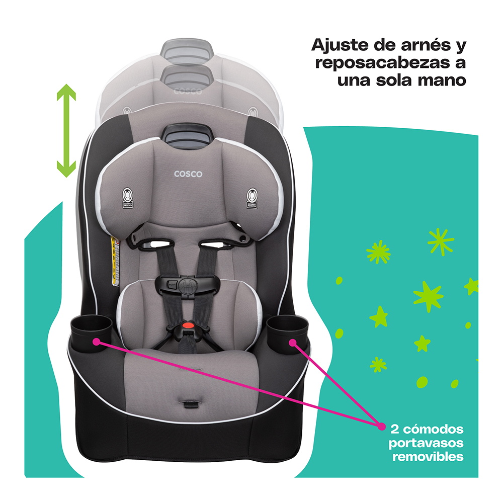 Foto 4 | Cosco Autoasiento Convertible Easy Elite All In One, Sleet