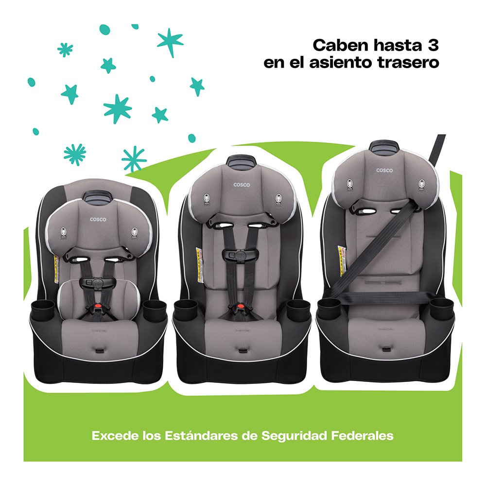 Foto 7 | Cosco Autoasiento Convertible Easy Elite All In One, Sleet