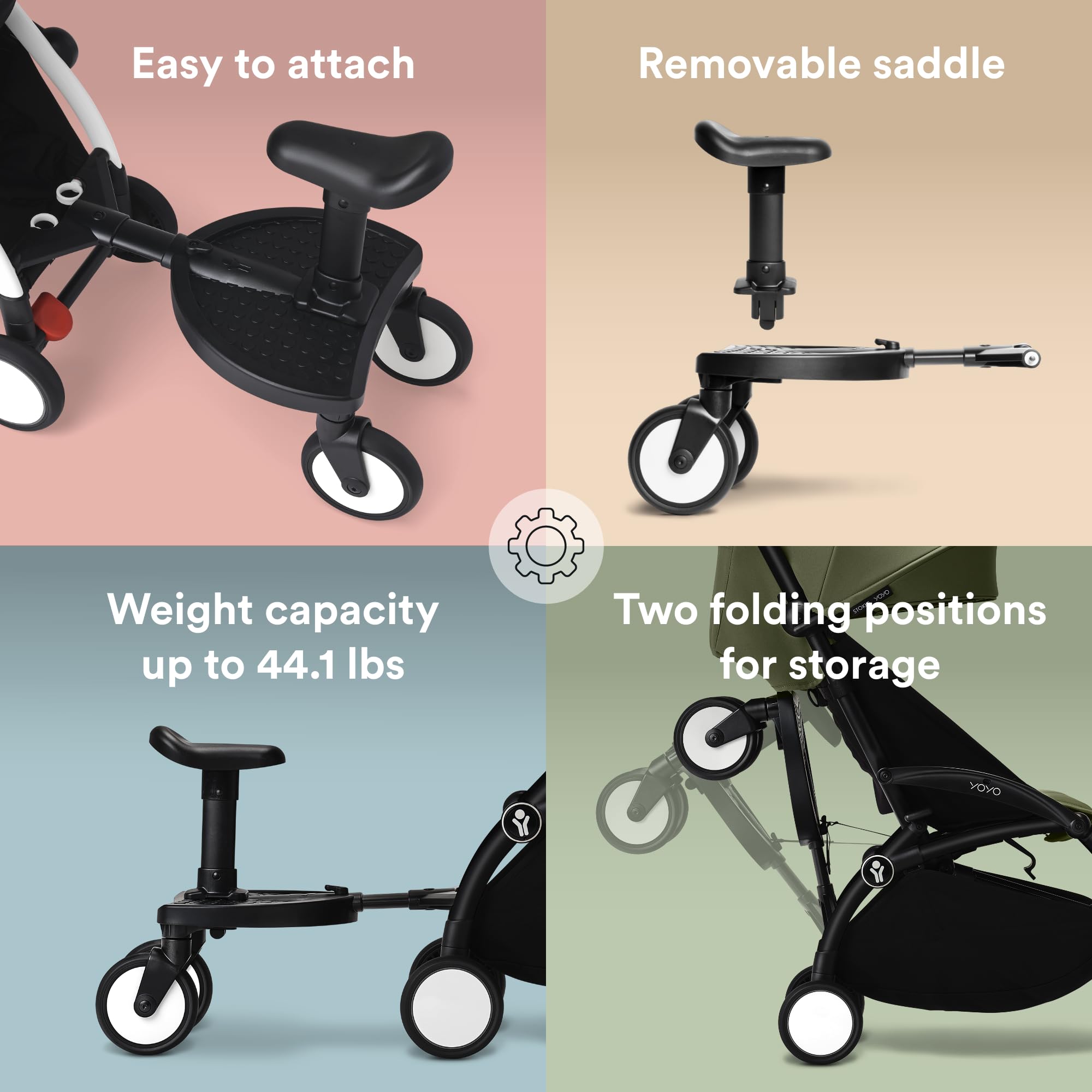 Foto 3 | Tabla De Cochecito Stokke Yoyo De Fácil Instalación, 20 Kg De Capacidad - Venta Internacional.