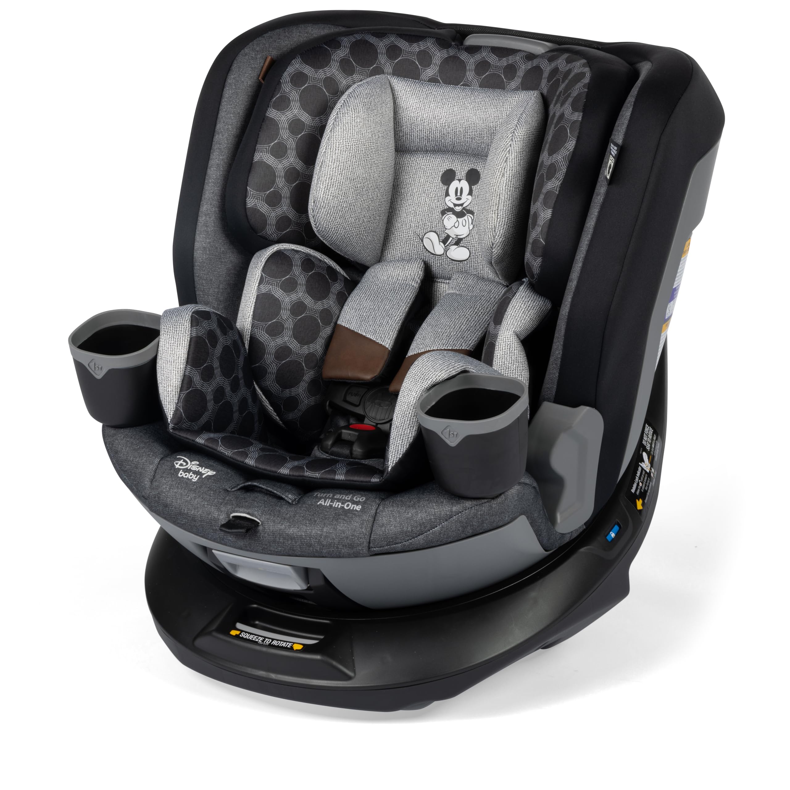 Foto 2 pulgar | Asiento De Coche Disney Baby Turn And Go 360 Con Rotación De Mickey Vintage - Venta Internacional.