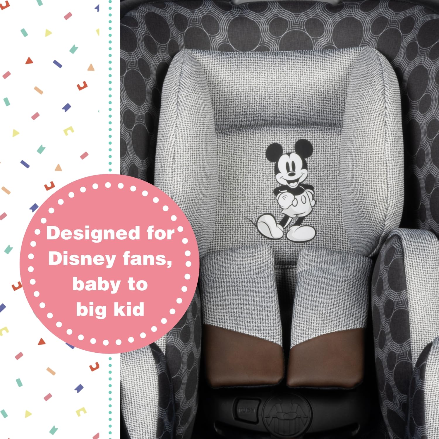Foto 5 pulgar | Asiento De Coche Disney Baby Turn And Go 360 Con Rotación De Mickey Vintage - Venta Internacional.