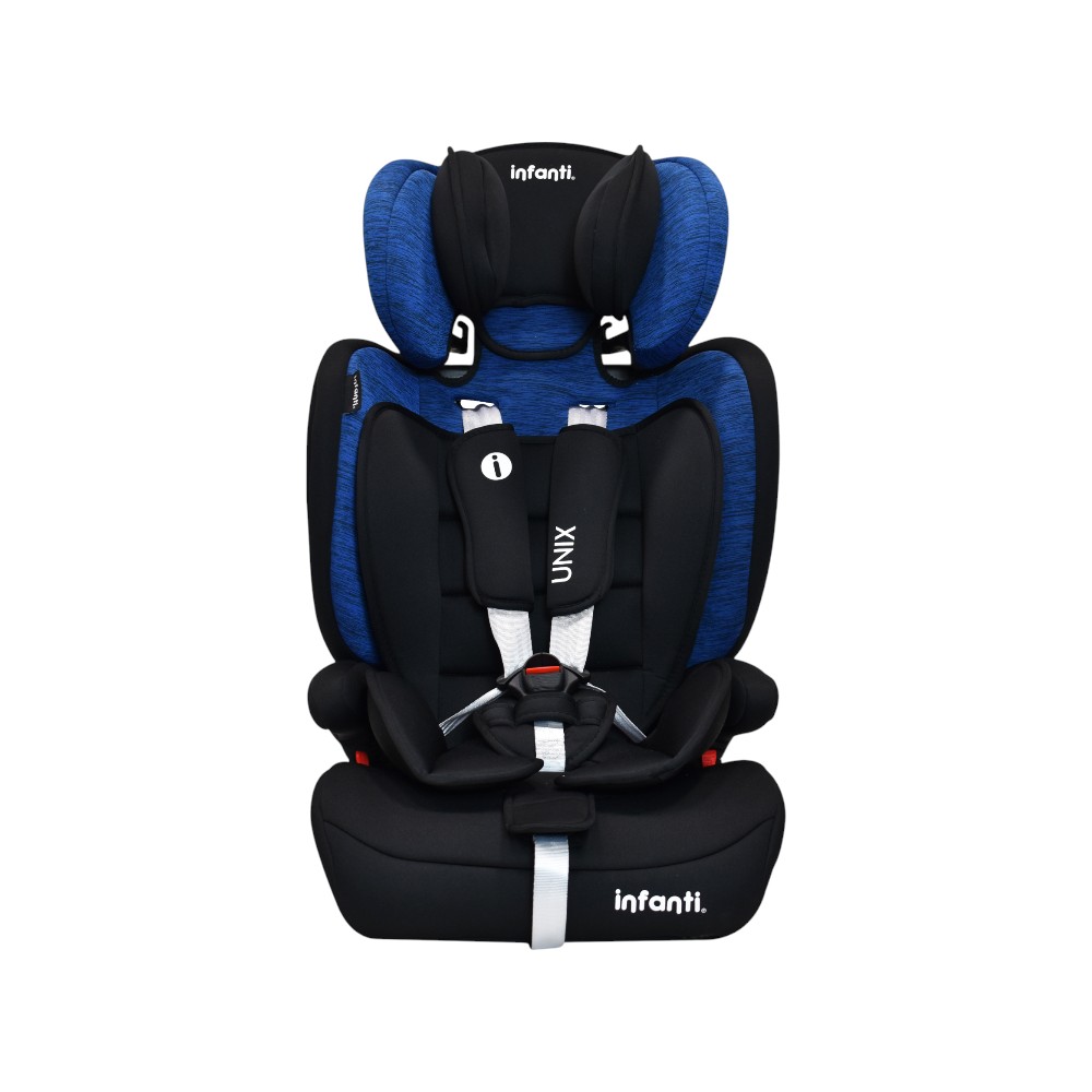 Foto 4 pulgar | Autoasiento Infanti Unix Azul Grupo 1, 2, 3 Convertible A Booster