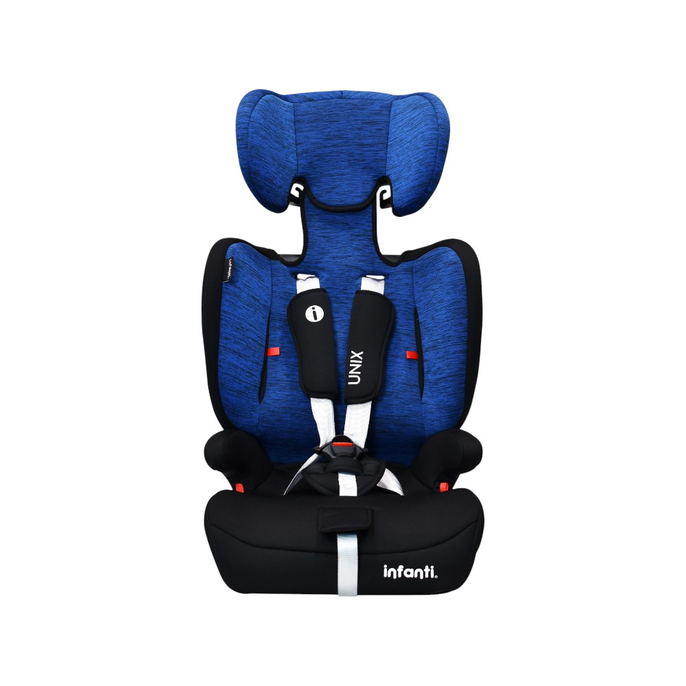 Foto 5 pulgar | Autoasiento Infanti Unix Azul Grupo 1, 2, 3 Convertible A Booster