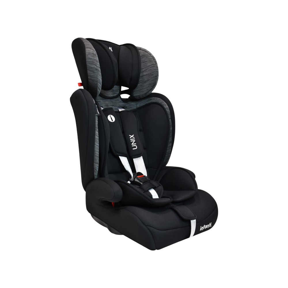 Foto 2 pulgar | Autoasiento Infanti Unix Gris Grupo 1, 2, 3 Convertible A Booster