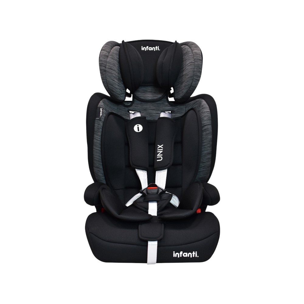 Foto 4 pulgar | Autoasiento Infanti Unix Gris Grupo 1, 2, 3 Convertible A Booster