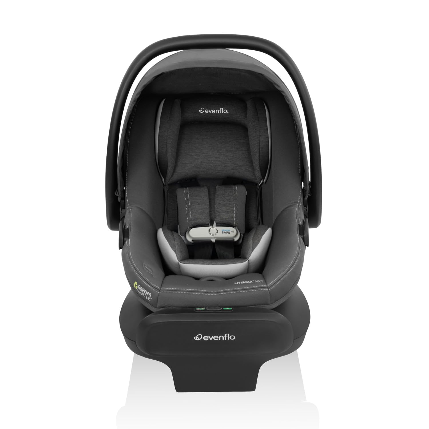 Asiento De Coche Infantil Evenflo Litemax Nxt Con Sensorsafe Anchor Gray - Venta Internacional.