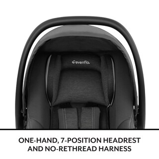 Foto 4 | Asiento De Coche Infantil Evenflo Litemax Nxt Con Sensorsafe Anchor Gray - Venta Internacional.