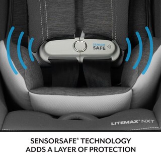 Foto 5 | Asiento De Coche Infantil Evenflo Litemax Nxt Con Sensorsafe Anchor Gray - Venta Internacional.