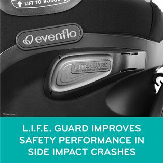 Foto 4 | Asiento De Coche Evenflo Revolve360 Extend, Todo En Uno, Giratorio - Venta Internacional.