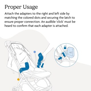Foto 5 | Adaptador De Asiento De Coche Uppababy Minu V3 Para Maxi-cosi , Nuna Y Clek - Venta Internacional.