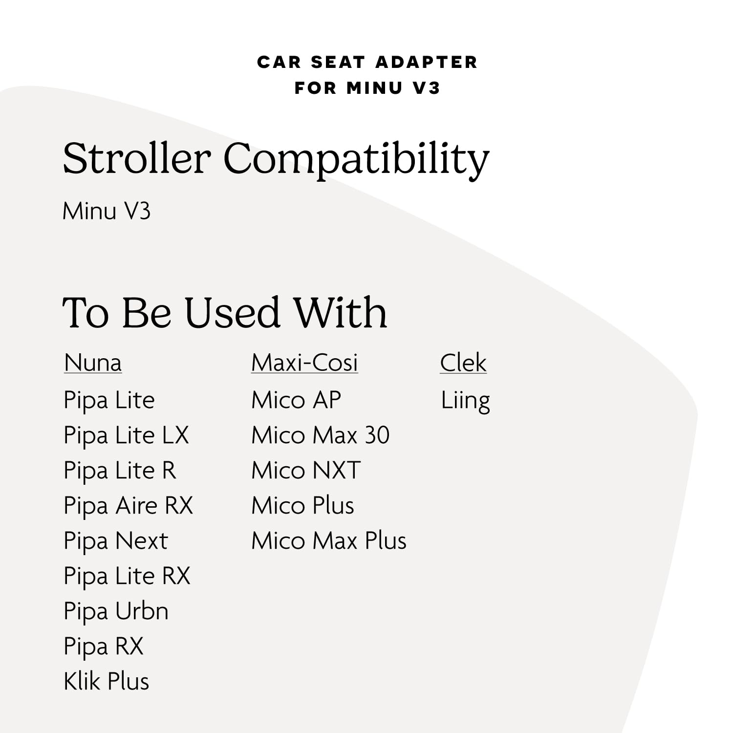 Foto 7 pulgar | Adaptador De Asiento De Coche Uppababy Minu V3 Para Maxi-cosi , Nuna  Y Clek - Venta Internacional.