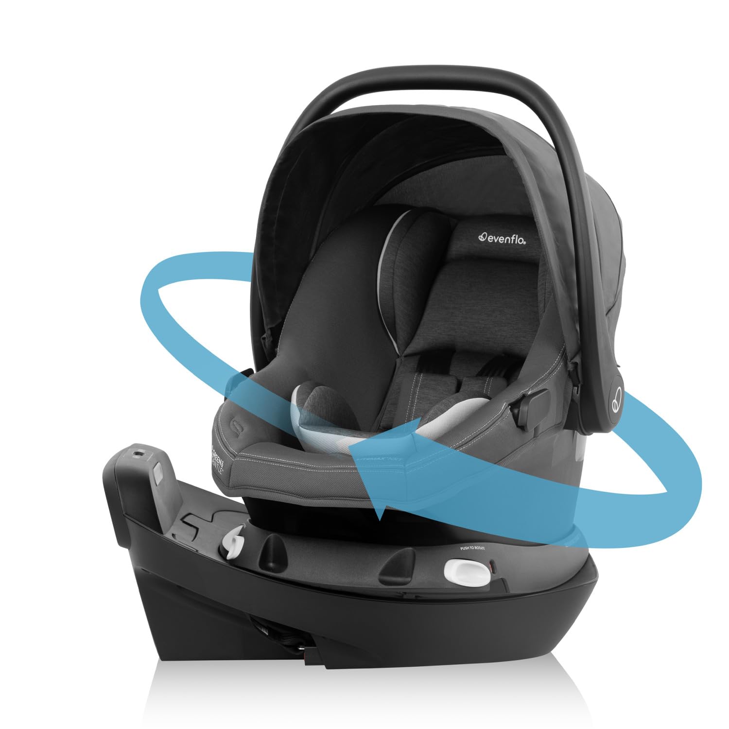 Asiento De Coche Evenflo Revolve 180 Litemax Nxt Core+ Anchor Grey - Venta Internacional.