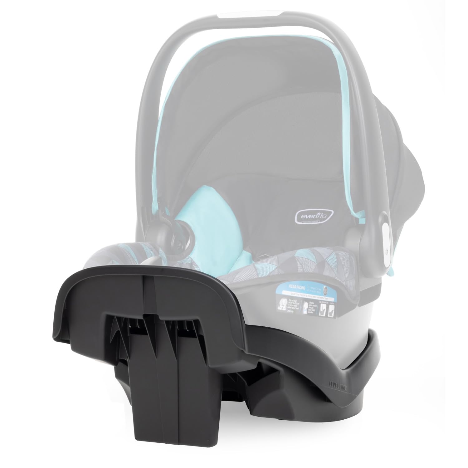Foto 7 pulgar | Base De Asiento De Coche Para Bebés Evenflo Nurturemax De 2 A 10 Kg - Venta Internacional.