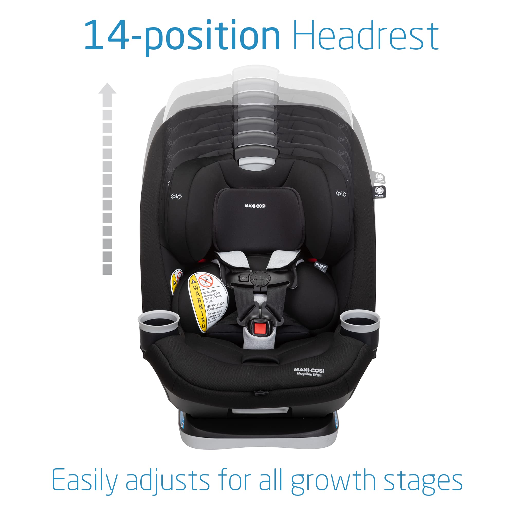 Foto 5 pulgar | Asiento De Coche Convertible Maxi-cosi Magellan Liftfit Essential Black - Venta Internacional.