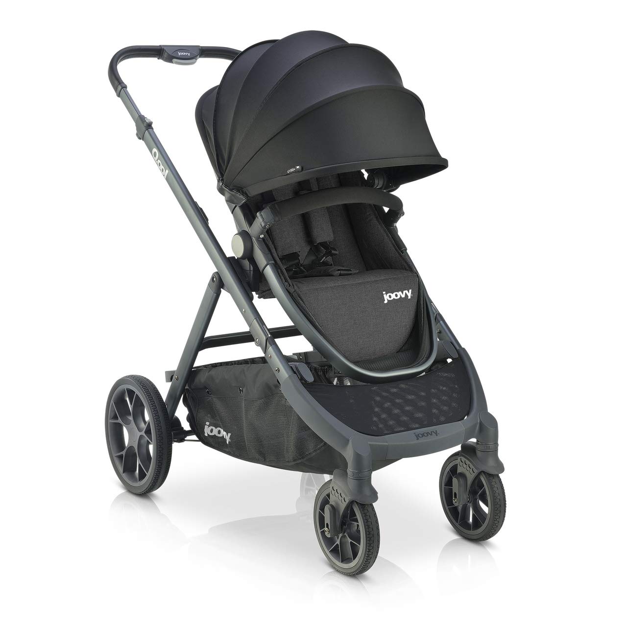 Silla De Paseo Joovy Qool Personalizable, Individual, Doble/triple, Negra - Venta Internacional.