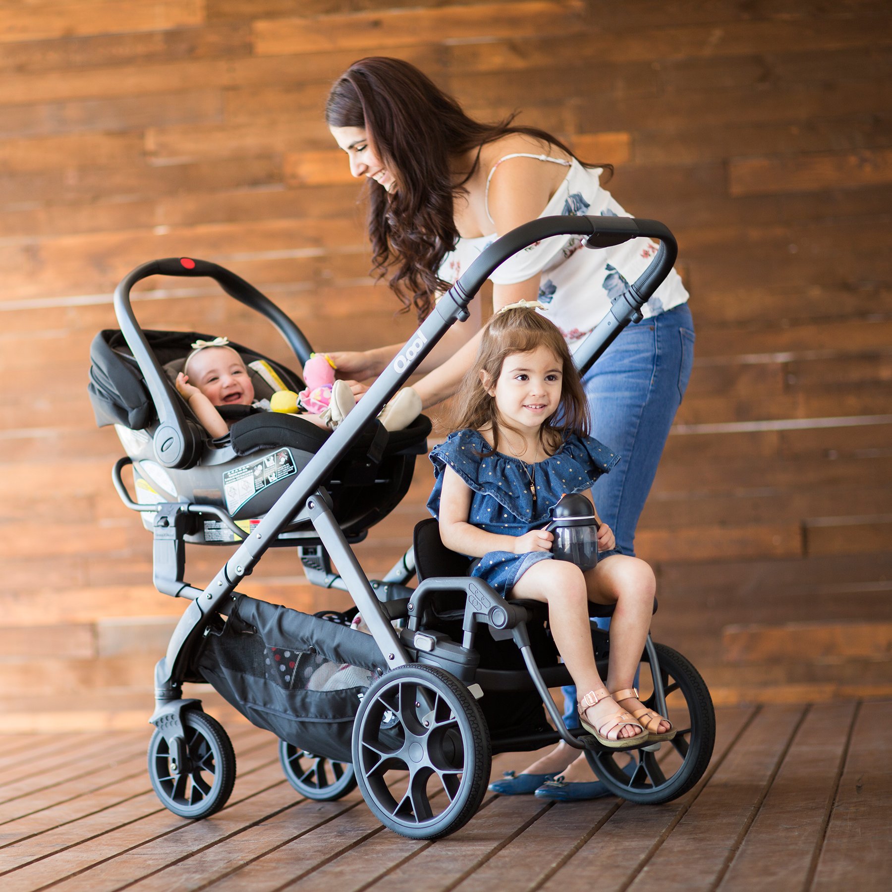 Foto 6 pulgar | Silla De Paseo Joovy Qool Personalizable, Individual, Doble/triple, Negra - Venta Internacional.