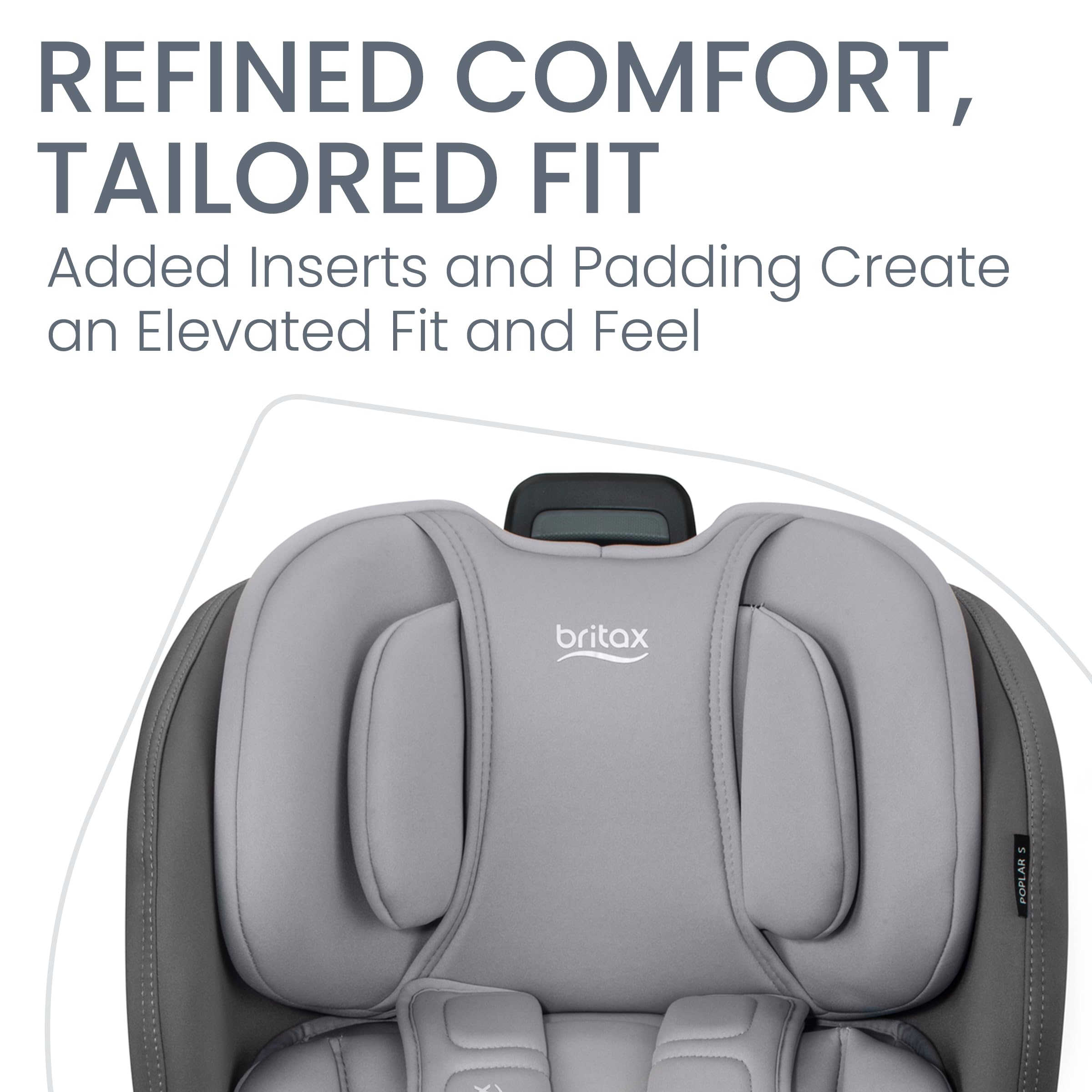 Foto 7 pulgar | Asiento De Coche Convertible Britax Poplar S Clicktight Glacier - Venta Internacional.