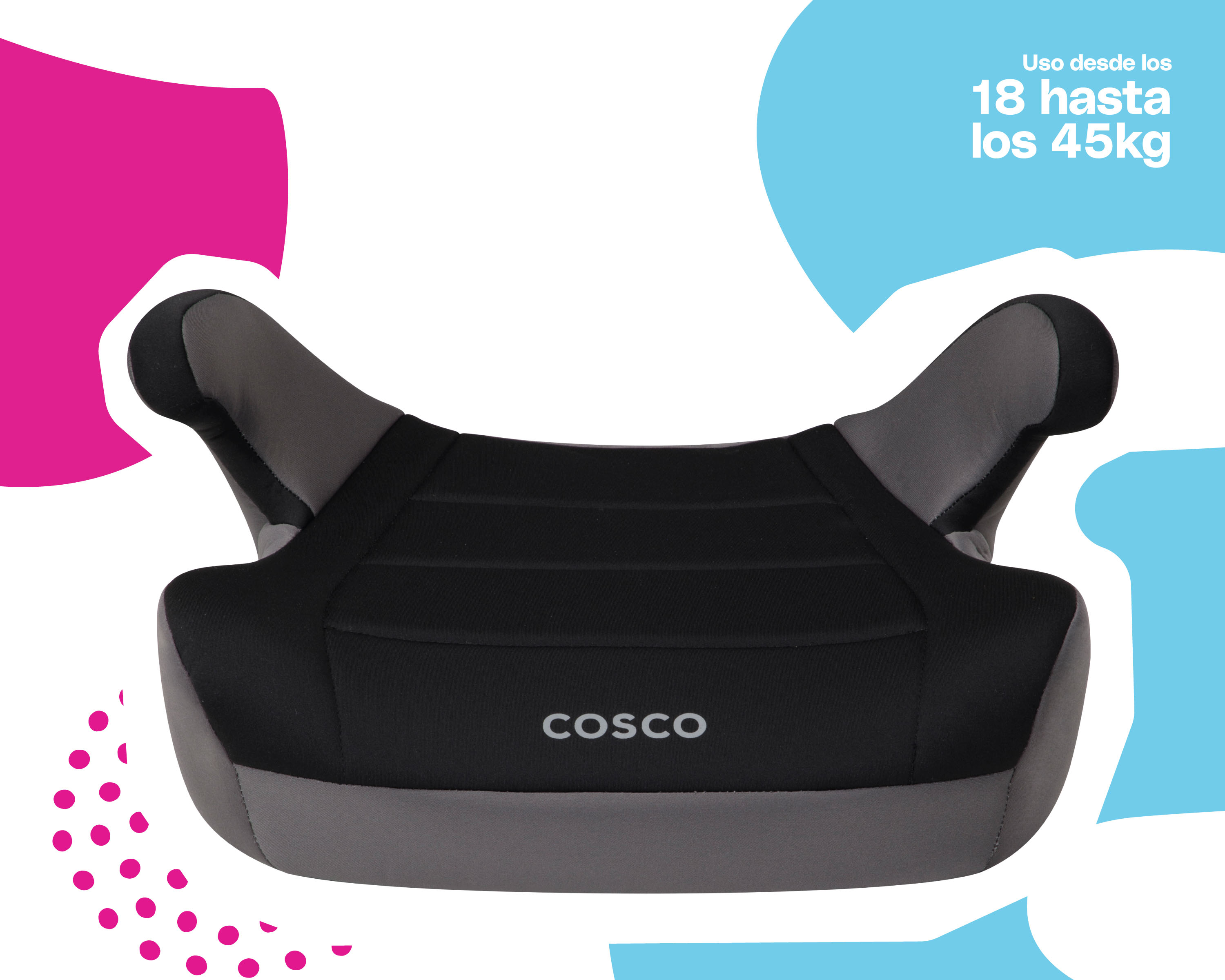 Foto 4 pulgar | Cosco Autoasiento Booster Rise Lx Fossil Black