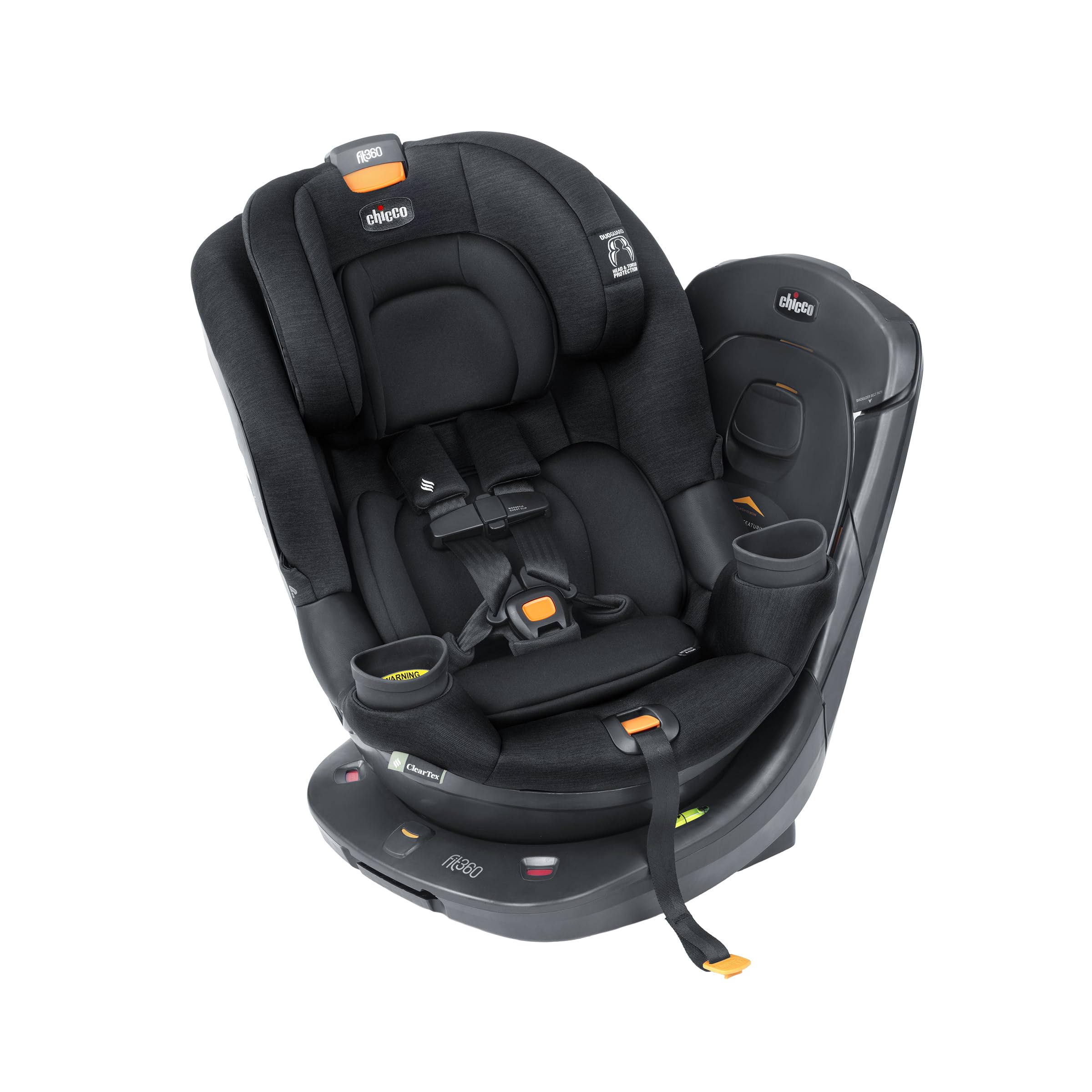 Foto 2 pulgar | Asiento De Coche Convertible Chicco Fit360 Cleartex Black - Venta Internacional.