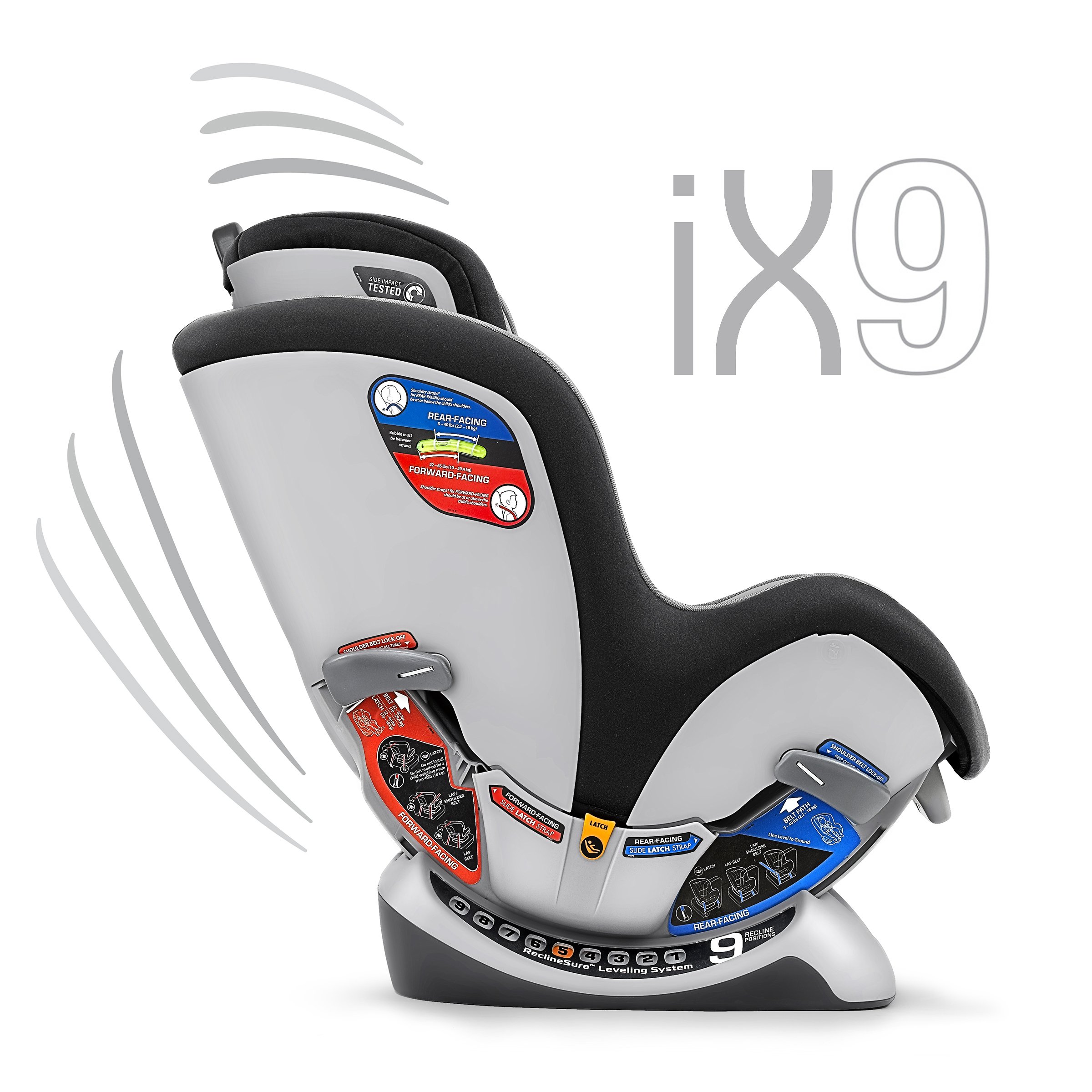 Foto 3 pulgar | Asiento De Coche Convertible Chicco Nextfit Ix Zip - Manhattan - Venta Internacional.