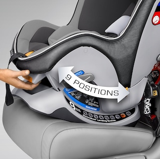 Foto 3 | Asiento De Coche Convertible Chicco Nextfit Ix Zip - Manhattan - Venta Internacional.