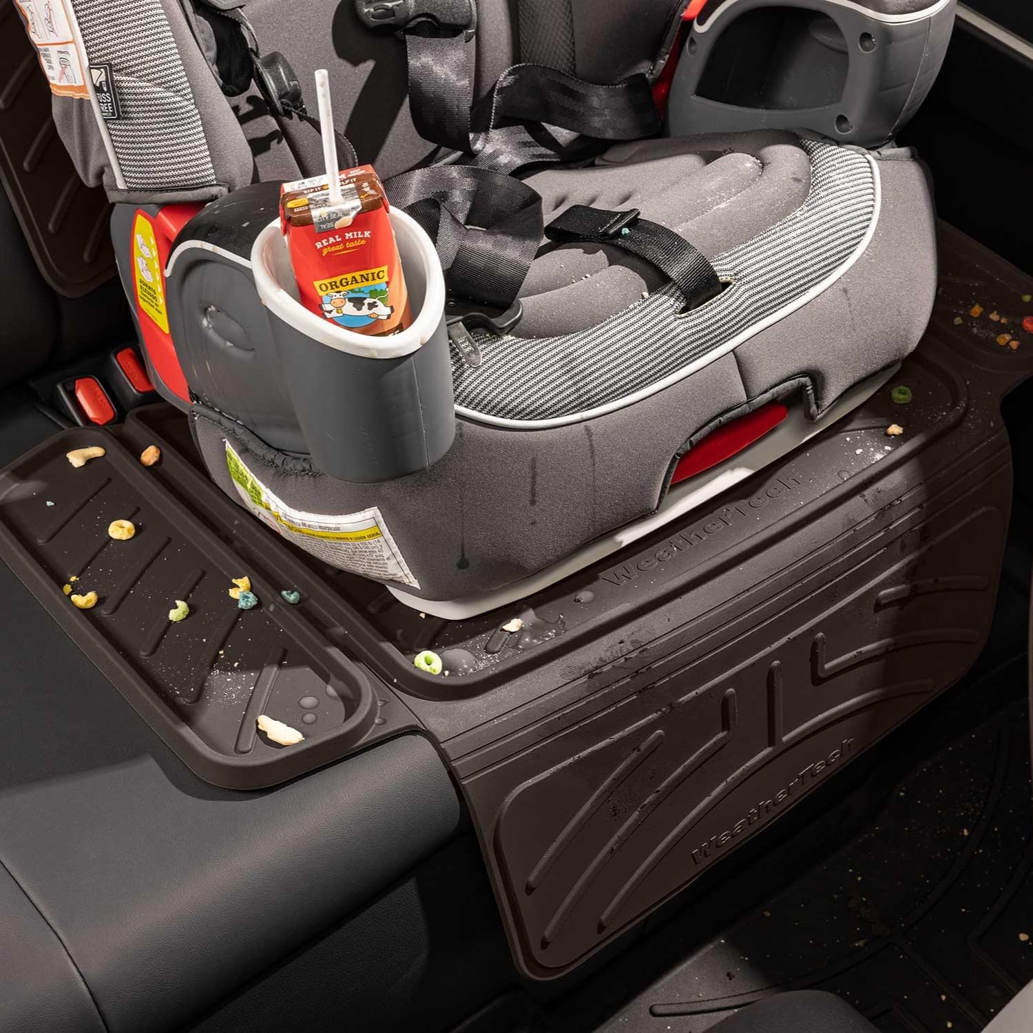 Foto 6 | Protector De Asiento De Coche Para Niños Weathertech Cocoa Con Respaldo - Venta Internacional.