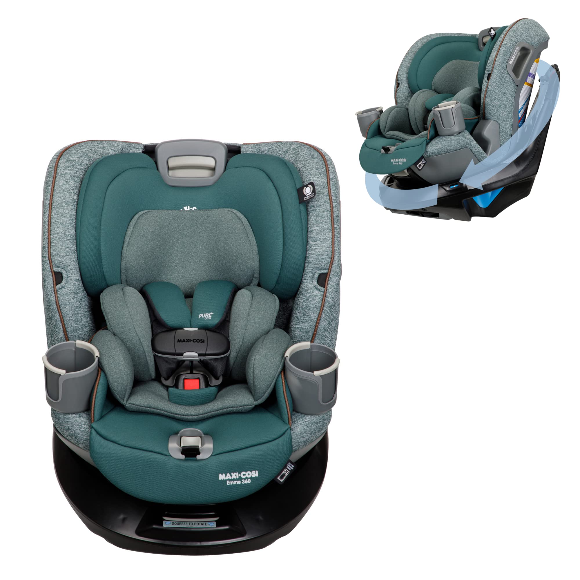 Foto 1 | Asiento De Coche Convertible Maxi-cosi Emme 360 Rotating Meadow - Venta Internacional.