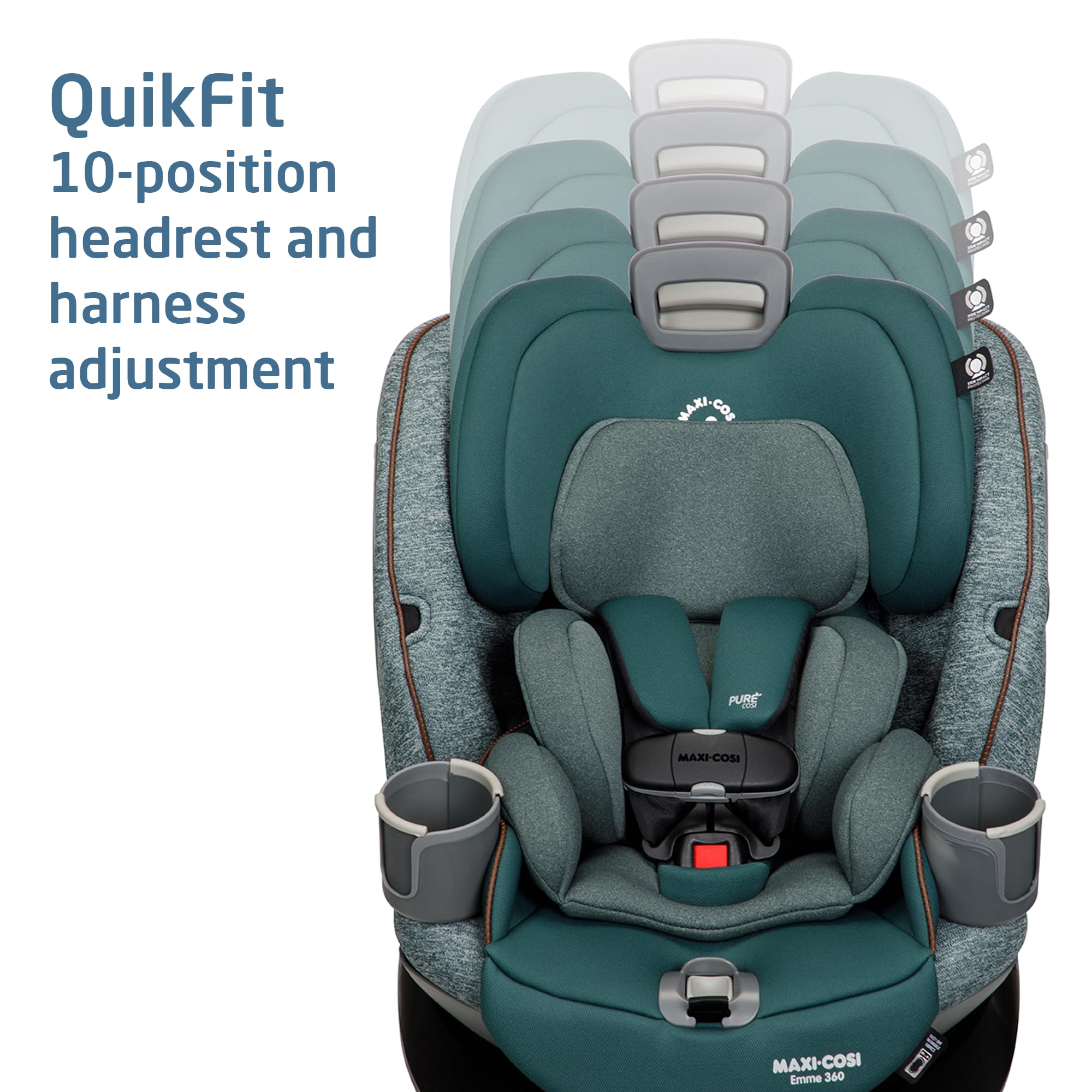 Foto 6 pulgar | Asiento De Coche Convertible Maxi-cosi Emme 360 Rotating Meadow - Venta Internacional.
