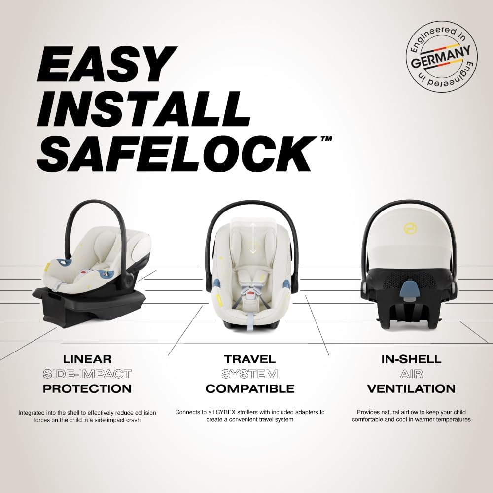 Foto 4 pulgar | Asiento De Coche Infantil Cybex Aton G Con Protección Lineal Contra Impactos Laterales - Venta Internacional.