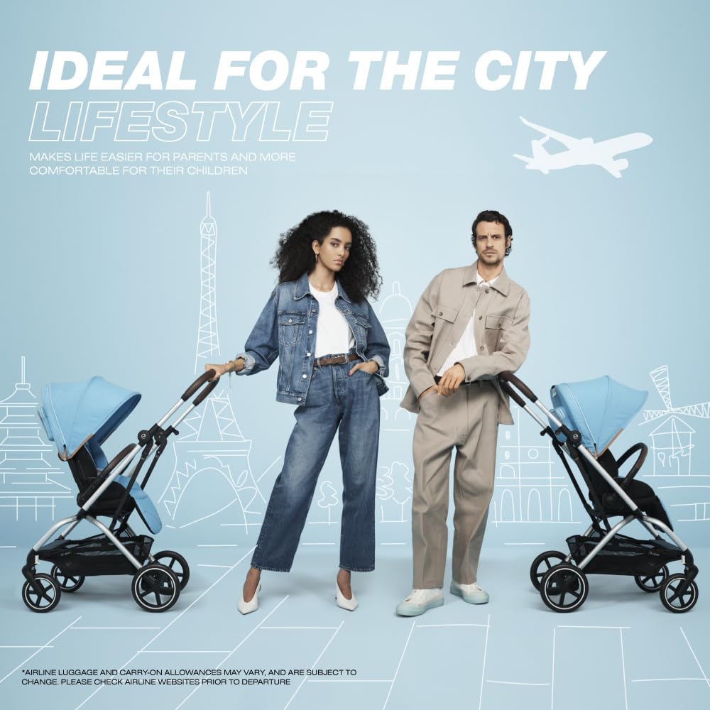 Foto 6 | Cochecito De Bebé Cybex Eezy S Twist +2 V2 Con Asiento Giratorio De 360° - Venta Internacional.