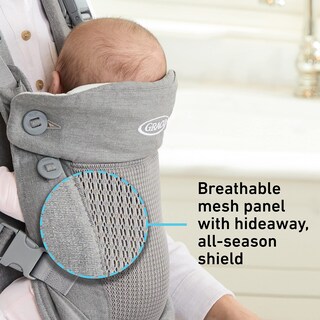 Foto 5 | Portabebés Graco Cradle Me 4 En 1, Modo Recién Nacido, Ónix Negro - Venta Internacional.