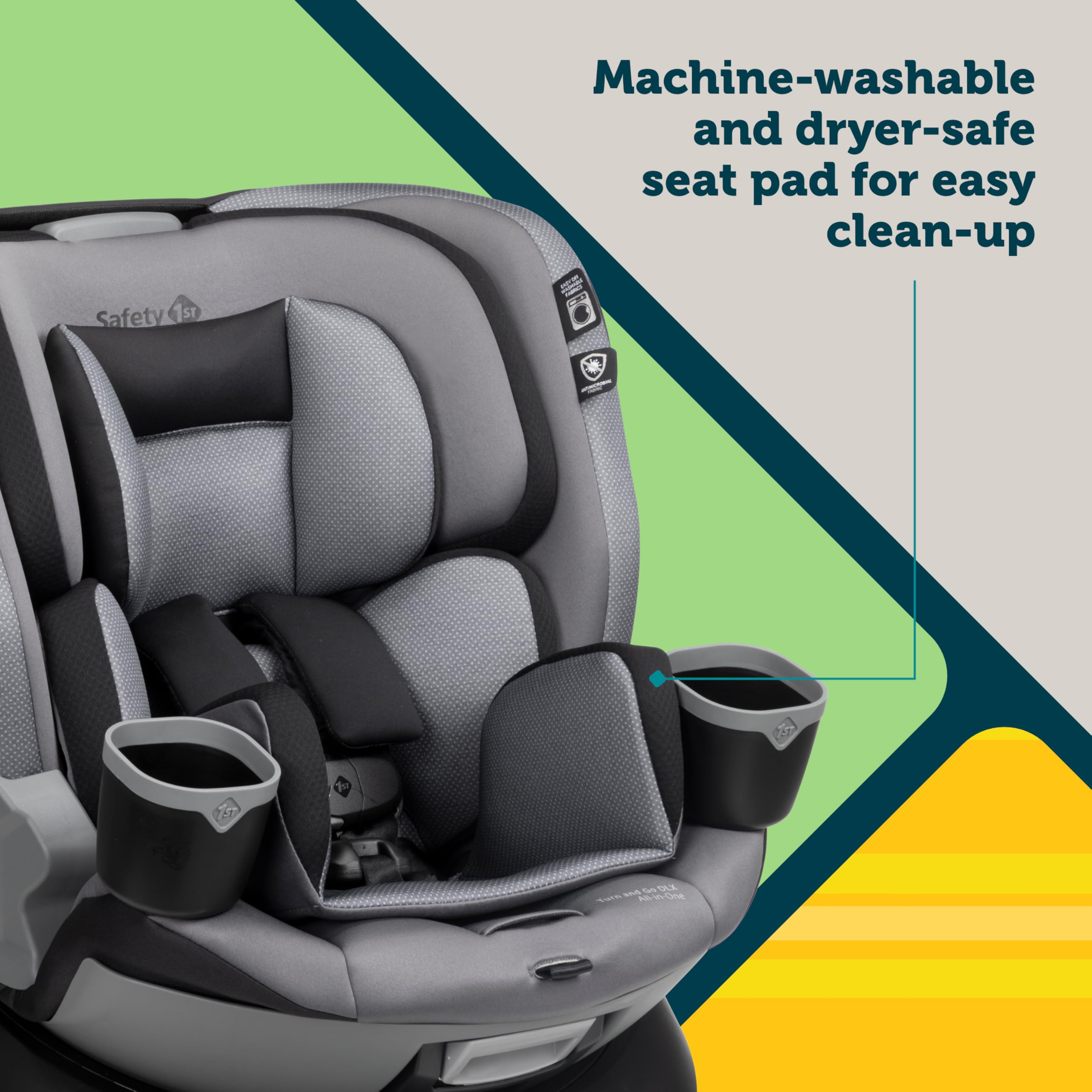 Foto 8 pulgar | Asiento De Coche Safety 1st Turn And Go Dlx Que Gira 360° High Street - Venta Internacional.