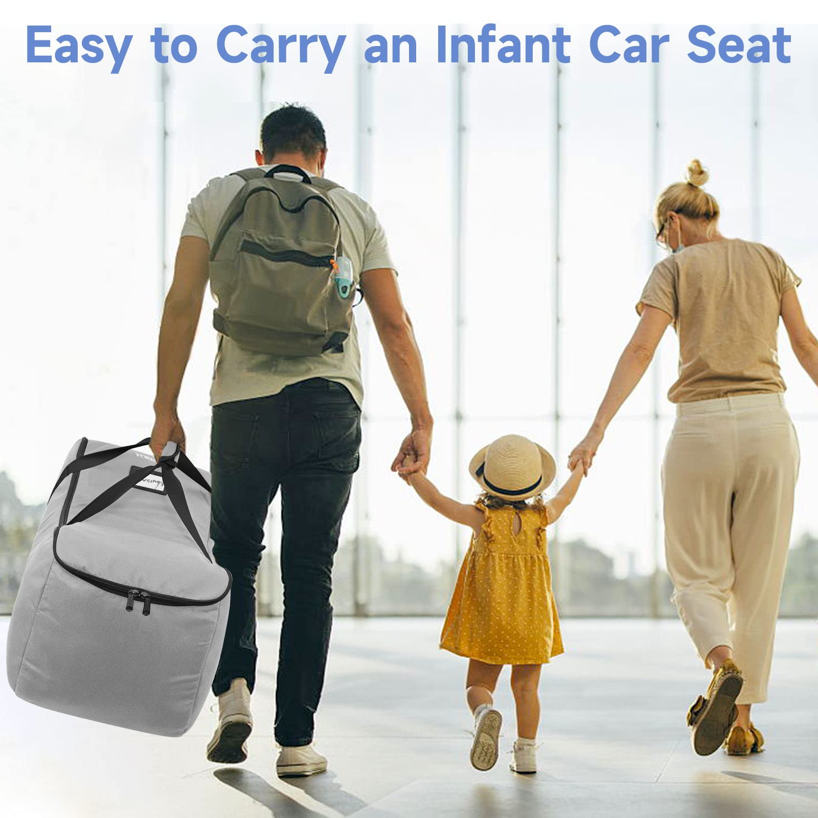 Foto 7 | Bolsa De Viaje Para Asiento De Coche Yorepek Compatible Con Uppababy Mesa V2 - Venta Internacional.