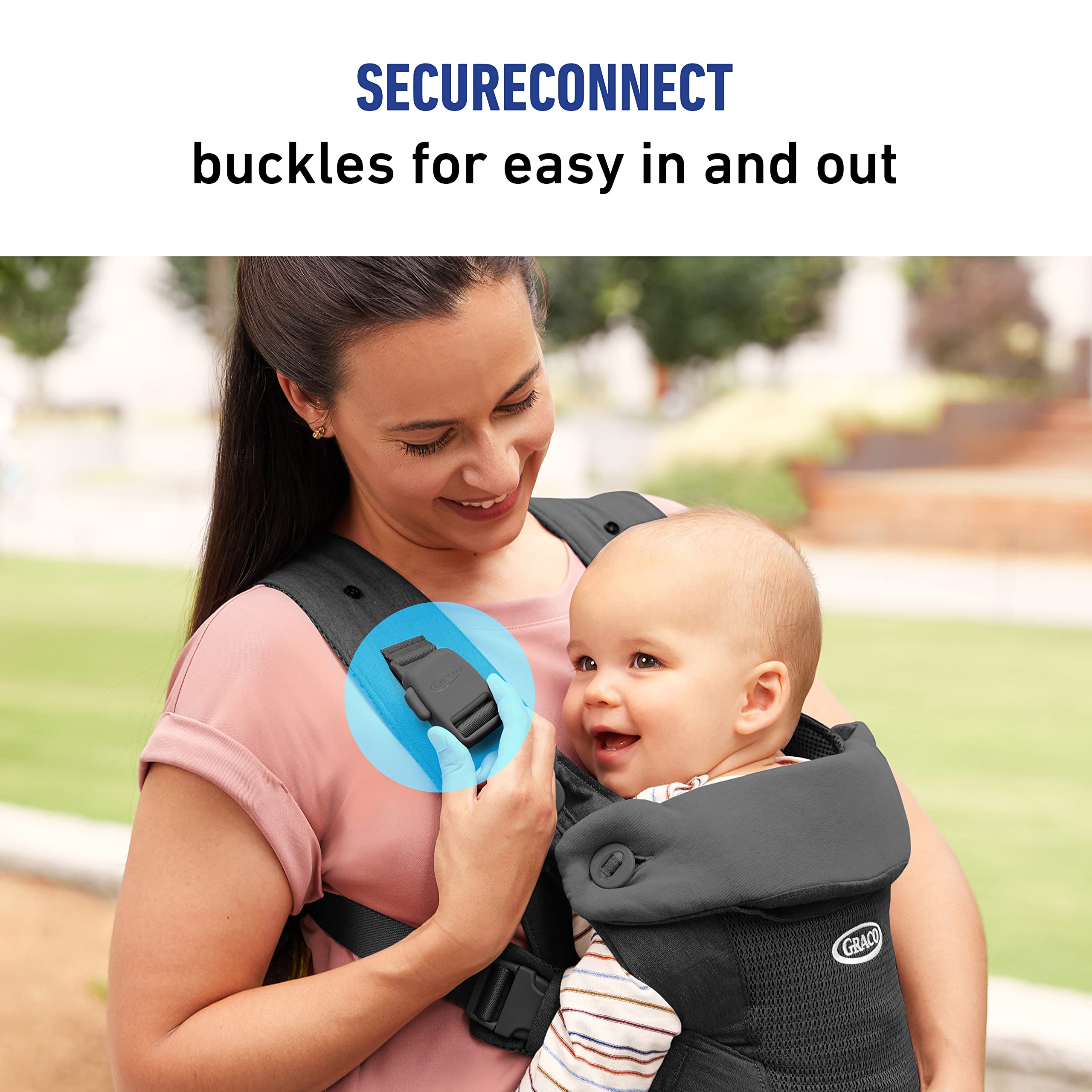 Foto 3 pulgar | Portabebés Graco Cradle Me Lite 3 En 1 Con Secureconnect - Venta Internacional.