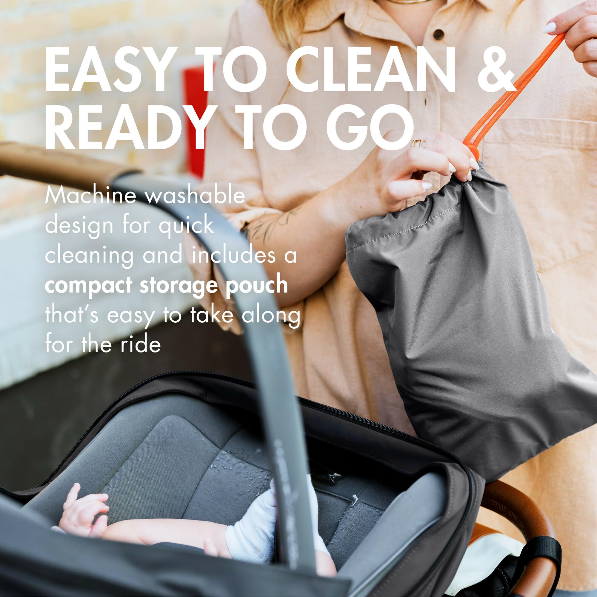 Foto 3 | Funda De Asiento De Coche Y Toldo Boon Morph Resistentes Al Agua - Venta Internacional.