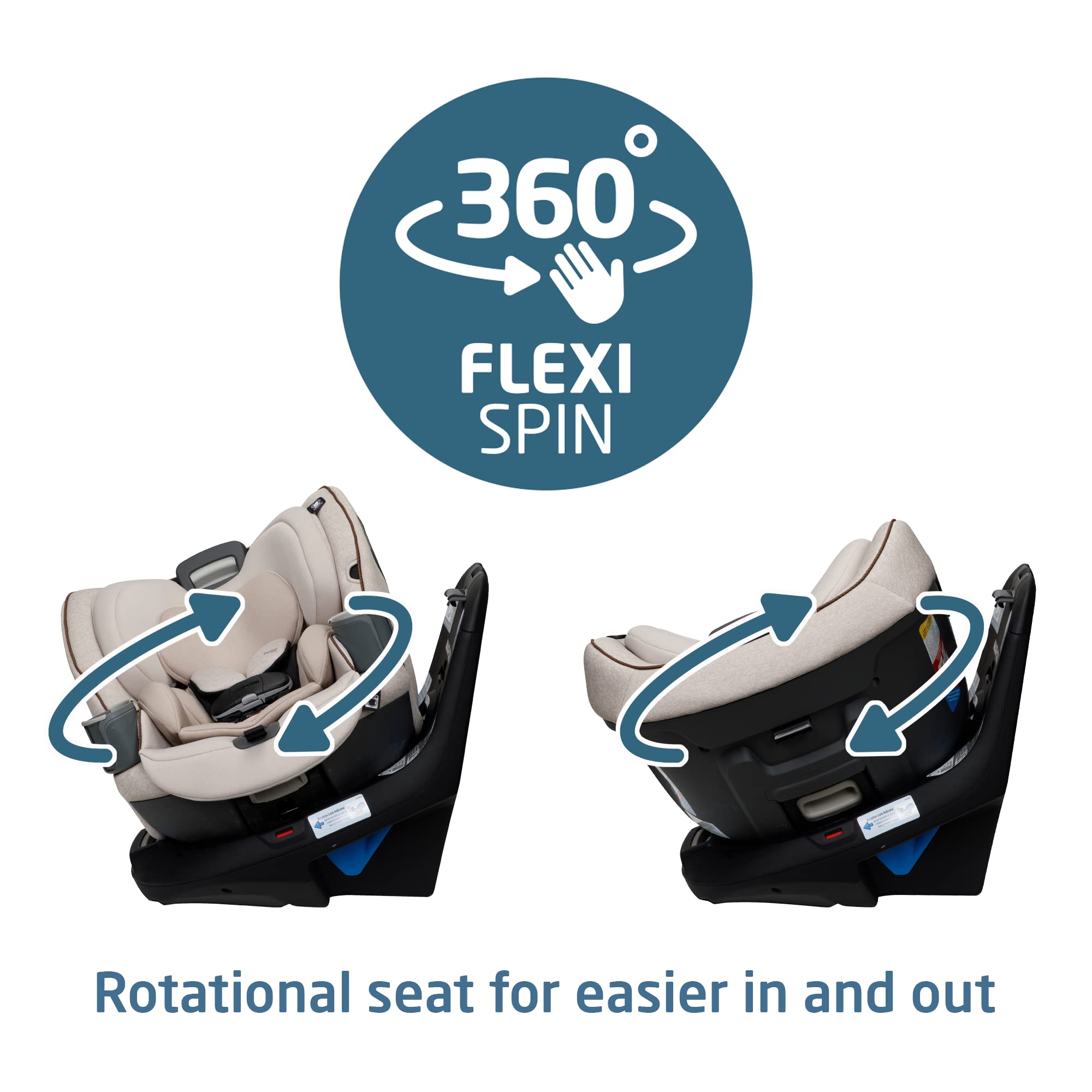Foto 2 | Autoasiento Maxi-Cosi Emme 360 Giratorio - Venta Internacional