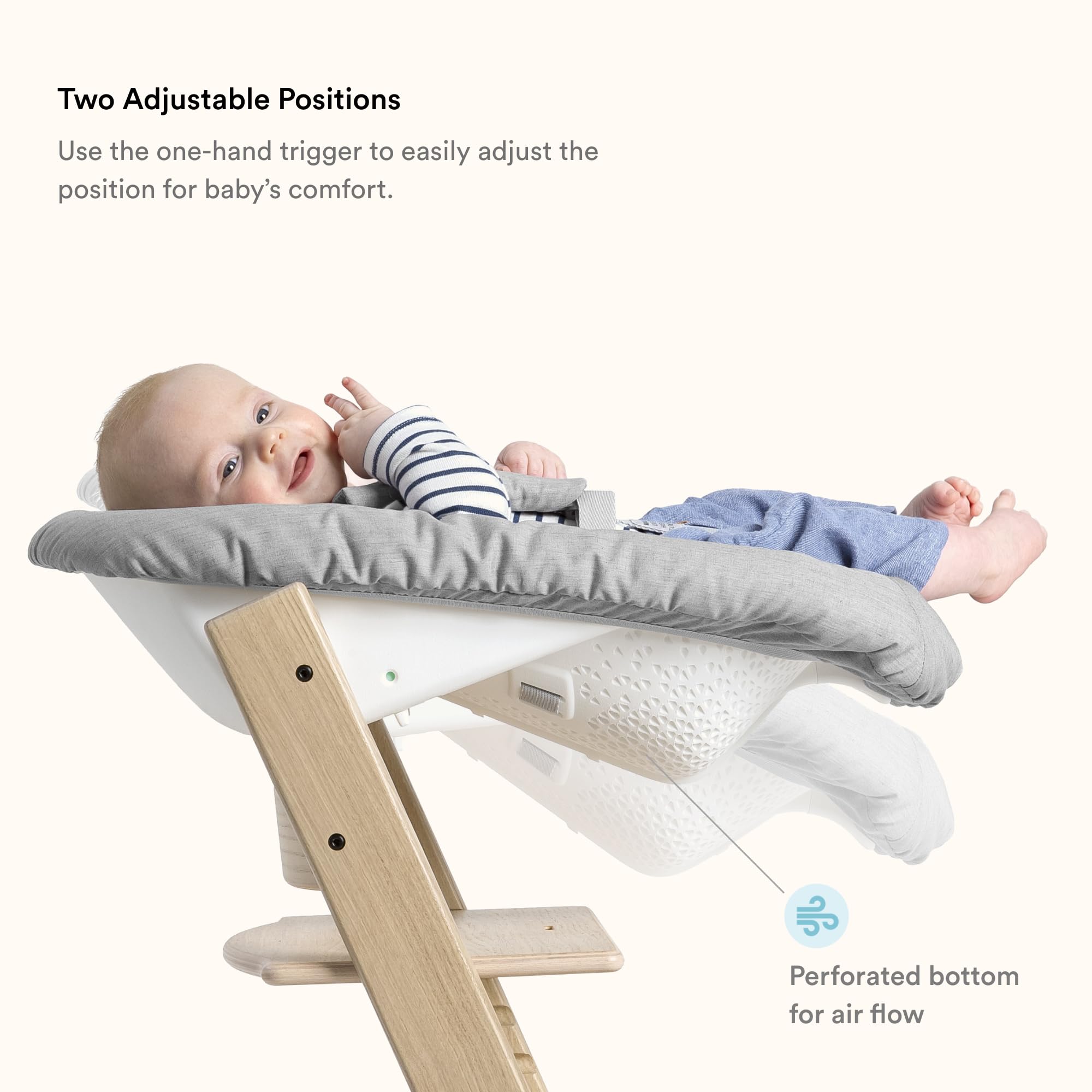 Foto 4 | Set Para Recién Nacidos Stokke Tripp Trapp Grey Para Recién Nacidos De Hasta 9 Kg - Venta Internacional.