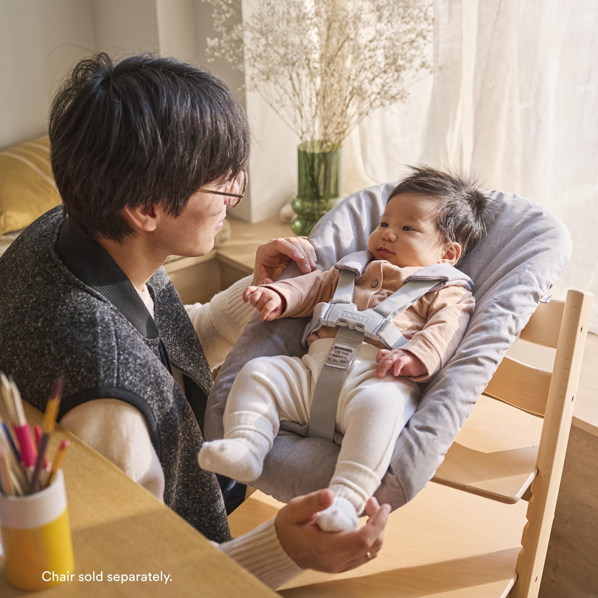 Foto 5 | Set Para Recién Nacidos Stokke Tripp Trapp Grey Para Recién Nacidos De Hasta 9 Kg - Venta Internacional.