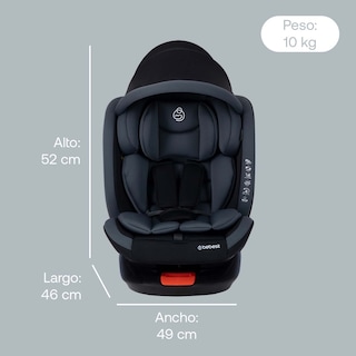 Foto 8 | Silla para Auto Bebesit Rio Giro 360° Isofix Reclinable