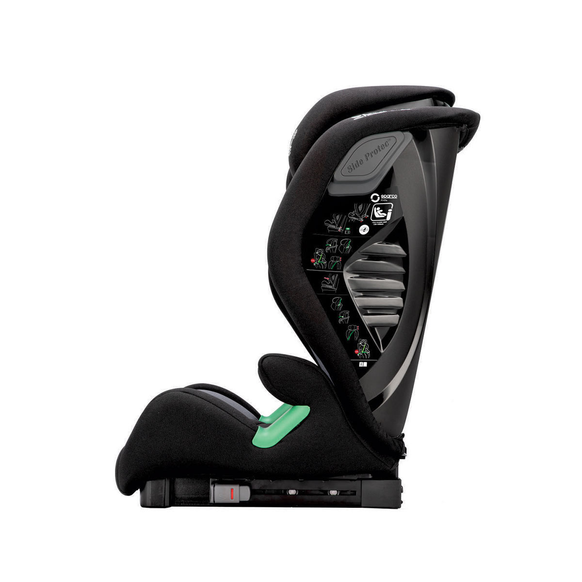 Foto 5 pulgar | Sparco Autoasiento Sk2000i Booster  Silla De Bebe Para Auto