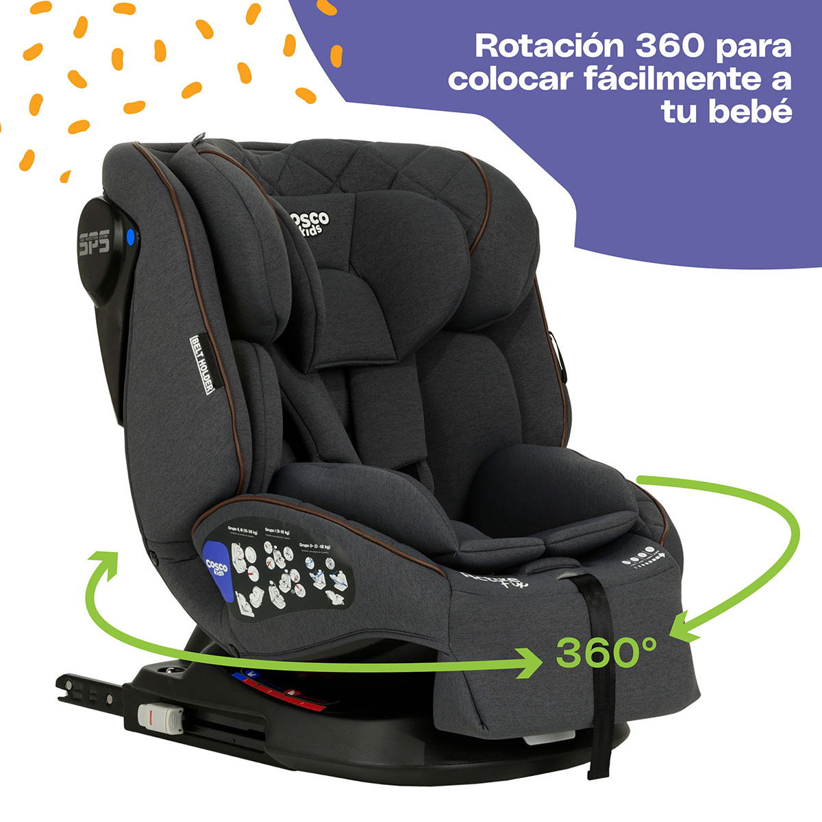 Foto 4 | Cosco Kids Autoasiento Active Fix