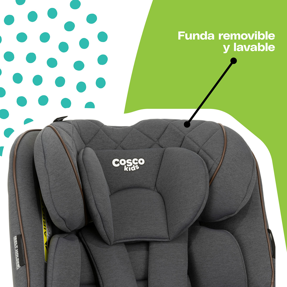 Foto 6 | Cosco Kids Autoasiento Active Fix
