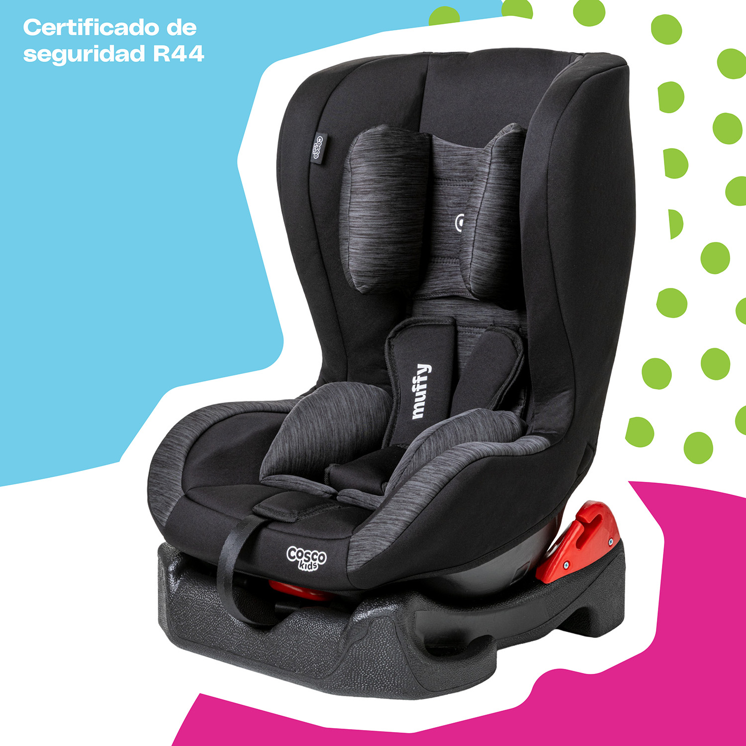 Foto 4 pulgar | Cosco Autoasiento Muffy