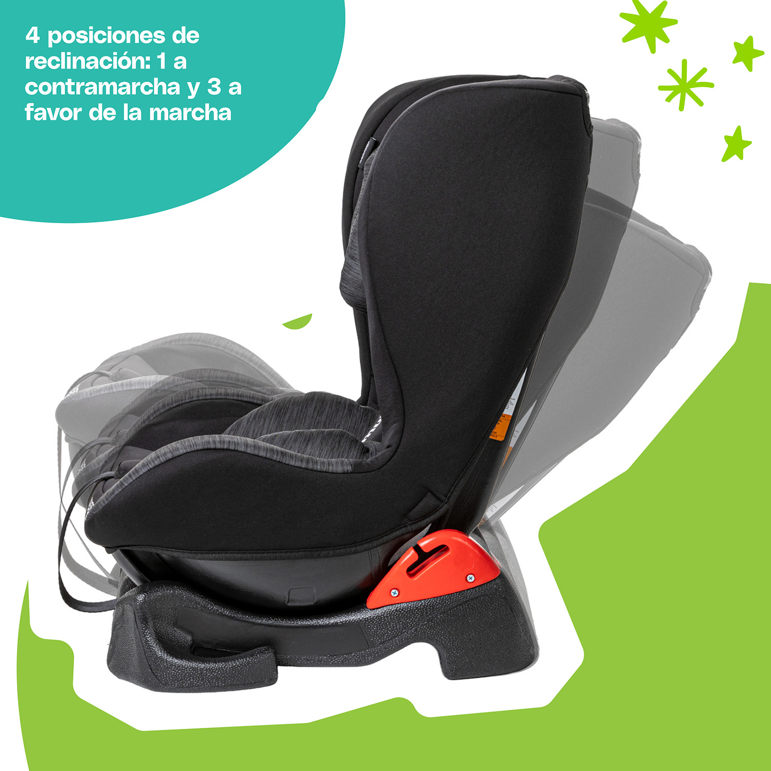 Foto 5 pulgar | Cosco Autoasiento Muffy