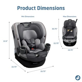 Foto 3 | Asiento De Coche Convertible Maxi-cosi Emme 360 Rotating Urban Wonder - Venta Internacional.