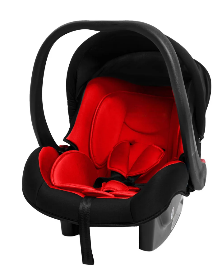 Foto 2 pulgar | Autoasiento Para Carro  Huevito Porta Bebe Carrie Carrie Rojo