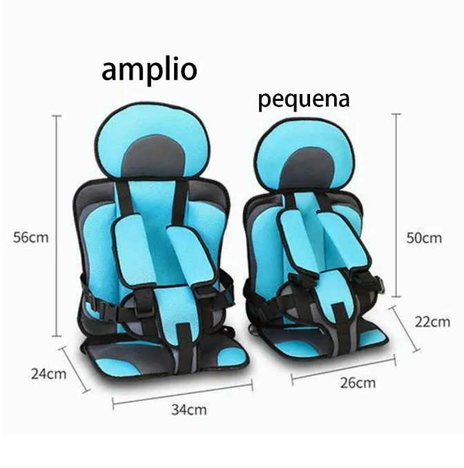 Foto 6 pulgar | Auto Silla Para Bebe Plegabl Seguridad Silla Calidad Alta Azul Del Lago